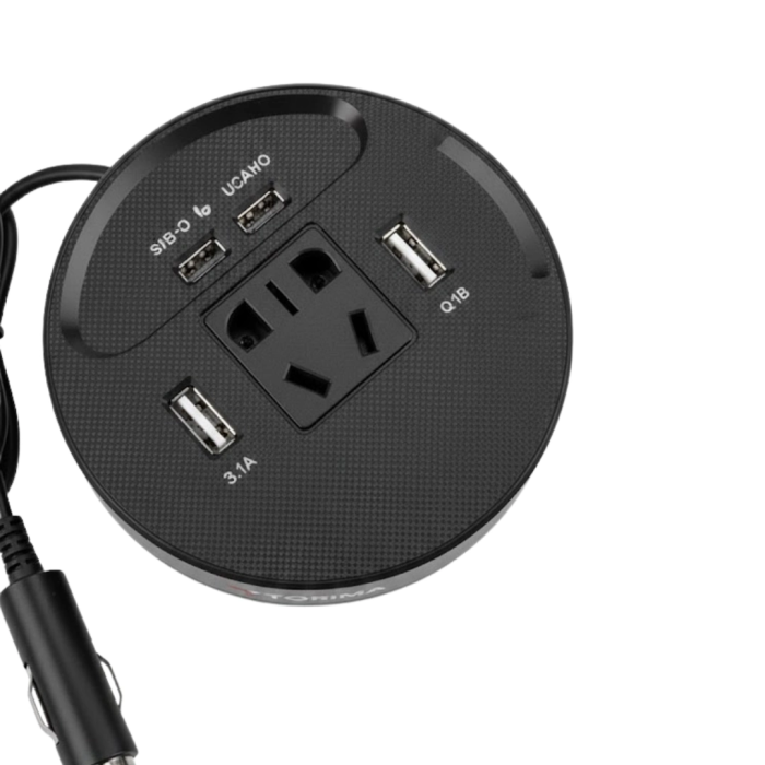 Şık Tasarımlı Araç İçi Power Converter Dayanıklı Ve Güçlü