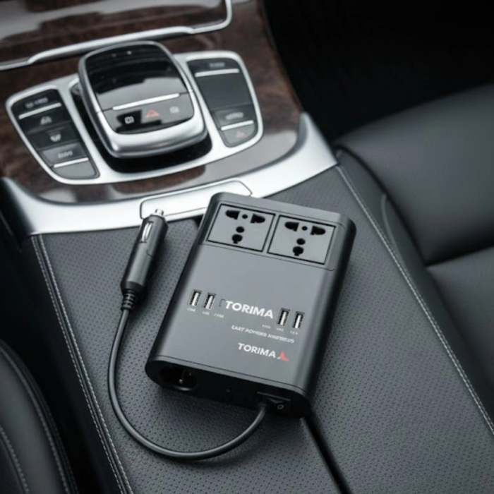 Araçta 220v Kullanım Sağlayan Usb Destekli Güç İnvertörü