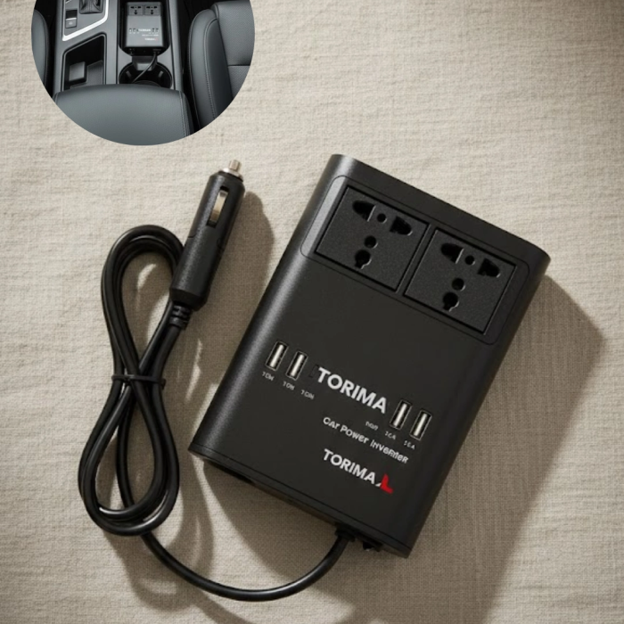 Oto Çakmaklık İnvertörü Çok Amaçlı 150w Elektrik Dönüştürücü