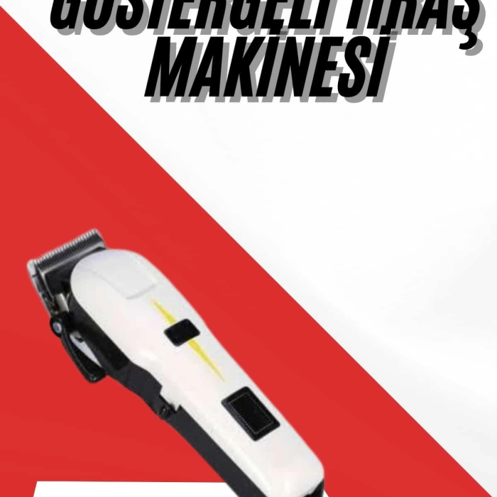 Profesyonel Şarjlı Tıraş Makinesi Turbo Kablosuz Saç Kesme Makinesi