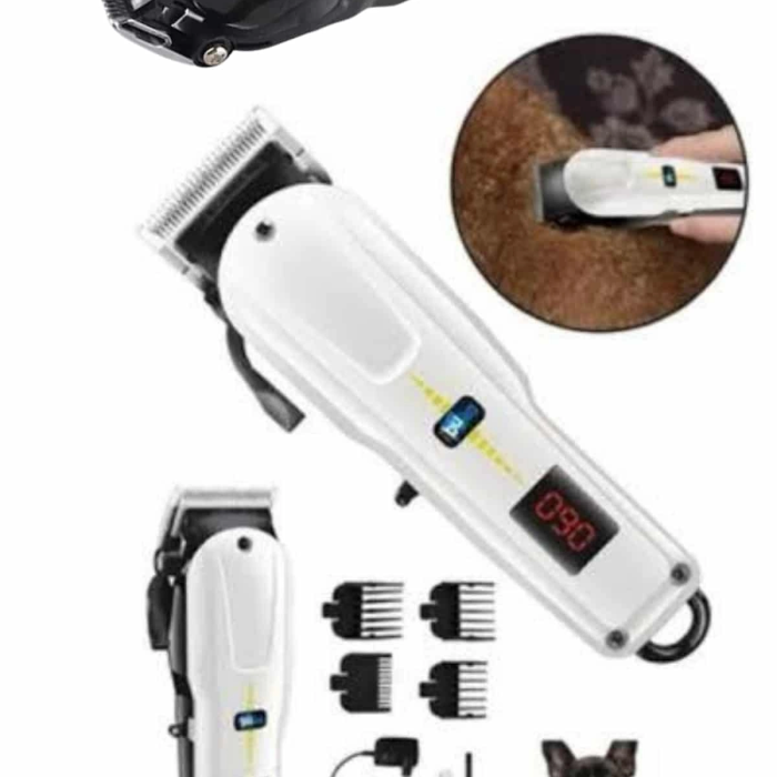 Profesyonel Şarjlı Tıraş Makinesi Turbo Kablosuz Saç Kesme Makinesi