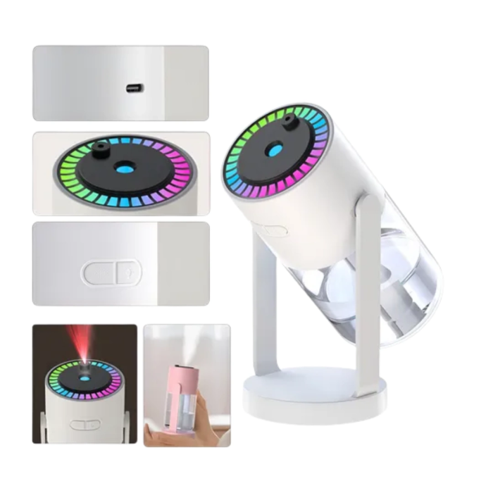 Gökyüzü Projektörlü Buhar Makinesi Ev Ofis Ve Araç Uyumlu