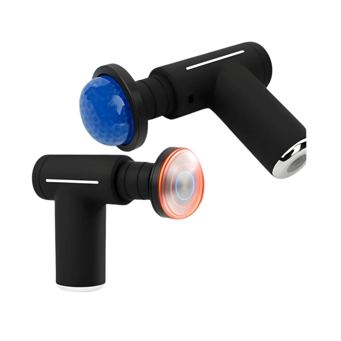 Isıtmalı Soğutmalı Masaj Tabancası 3200 Rpm Sessiz Motor Usb C Şarjlı