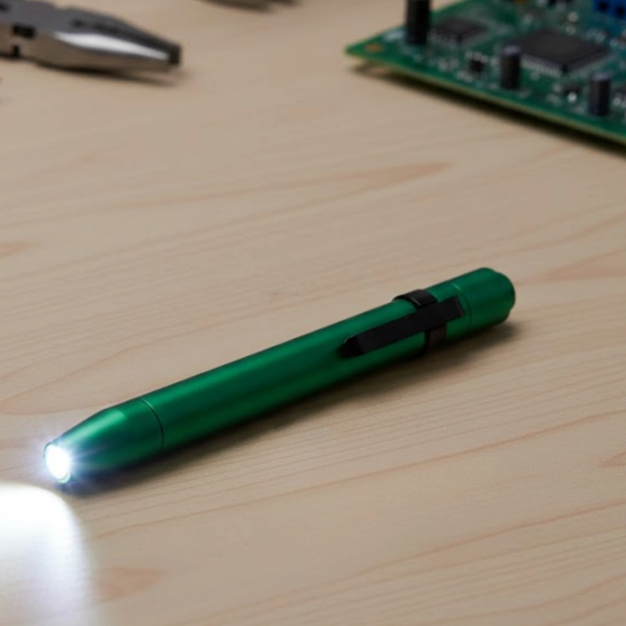 Güçlü Işık Veren Led Kalem Fener Ev Ve İş Kullanımına Uygun