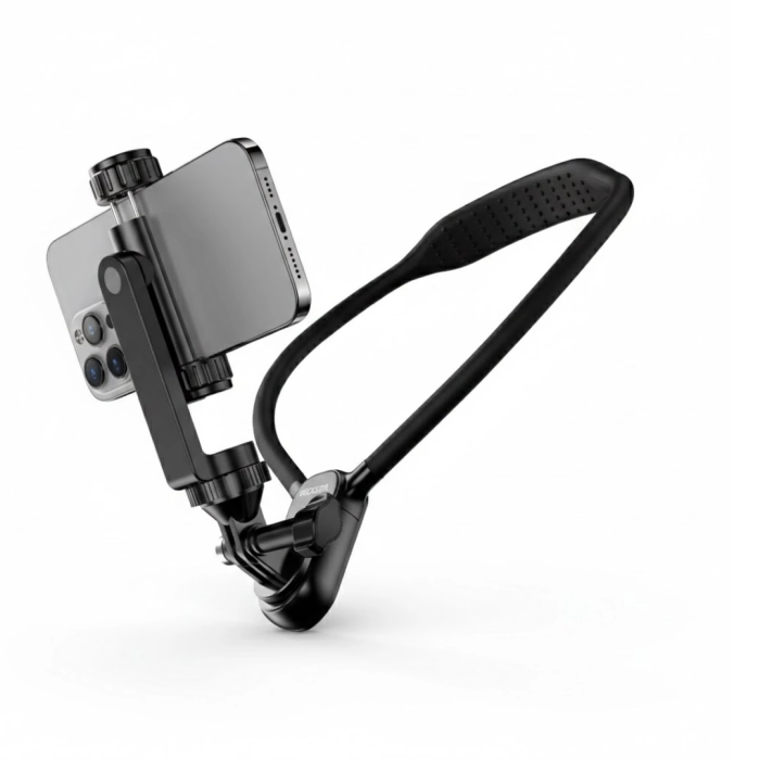 Hızlı Tak Çıkar Özellikli Boyun Askılı Telefon Sabitleyici