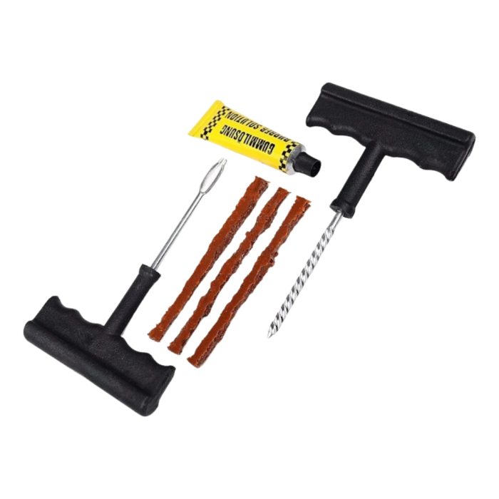 Servise Gerek Kalmadan Patlak Lastik Çözümü 6 Parça Set