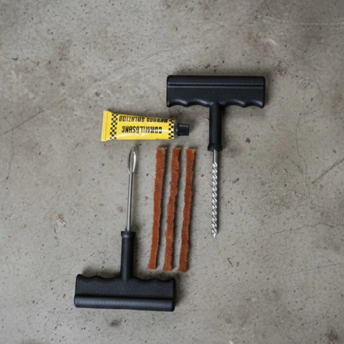 Yolda Kalmaya Son Veren 6 Parça Profesyonel Lastik Tamir Kiti Seti