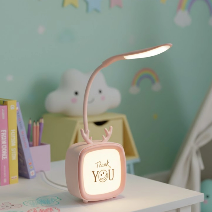 Kablosuz Led Masa Ve Gece Lambası Dekoratif Şarjlı Tasarım