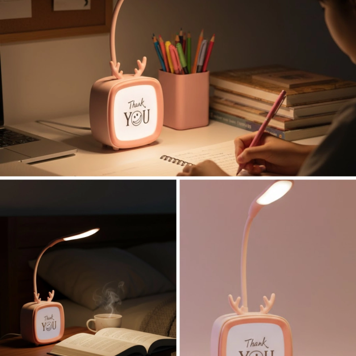 Modern Tasarımlı Şarj Edilebilir Led Gece Lambası