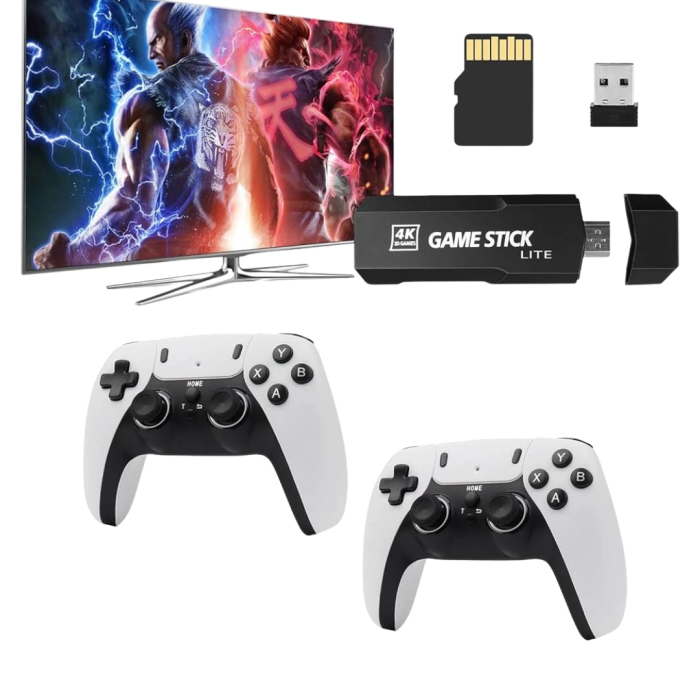 Taşınabilir Retro Oyun Çubuğu Kablosuz Oyun Kolu Seti