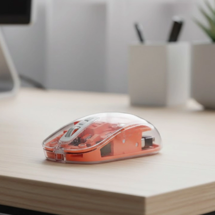 Minimal Tasarımlı Kablosuz Mouse Günlük Ve Ofis Kullanımı