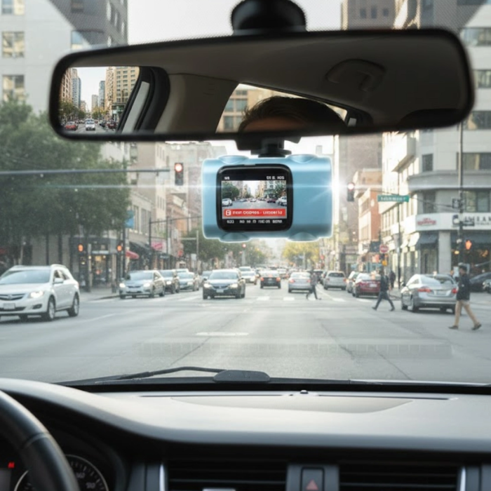 Mini Araç İçi Kamera Sürekli Kayıt Geniş Açılı