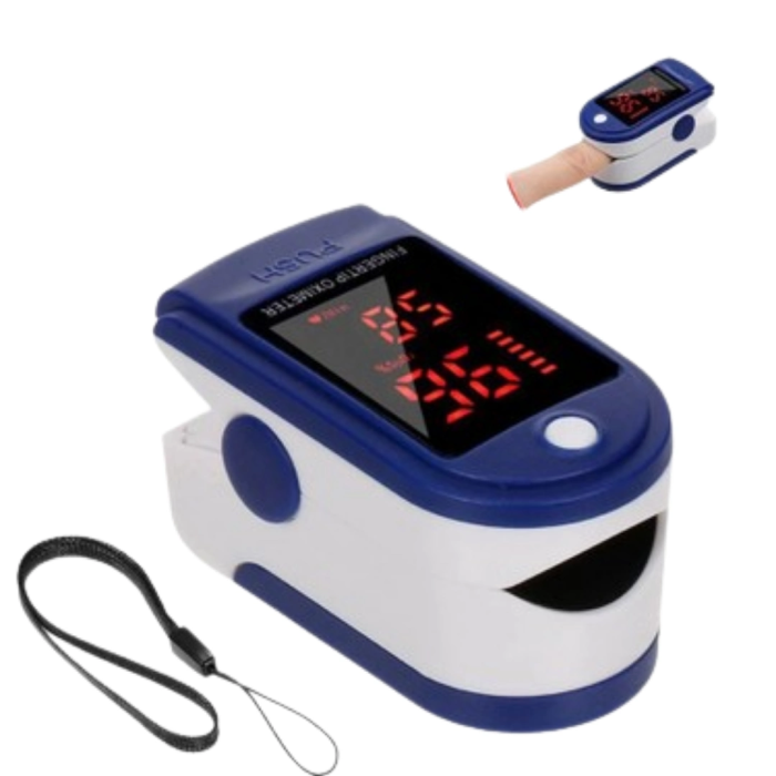 Parmak Tipi Pulse Oksimetre Hassas Ölçüm Taşınabilir Sağlık Cihazı