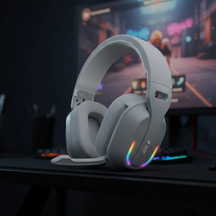 Düşük Gecikmeli Kablosuz Kulaklık Bluetooth 5.4 Açık Kulak Tasarım