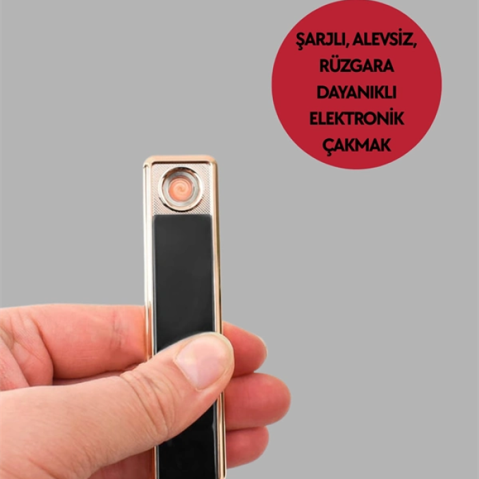 Elektronik Çakmak – Lüks Tasarım, Rüzgarda Sönmez