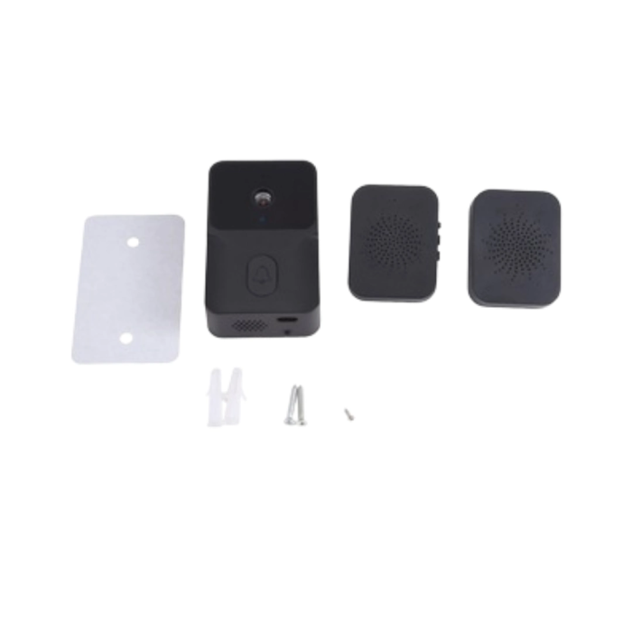 Wifi Akıllı Kapı Zili 85 Derece Geniş Açı Android İos Uyumlu