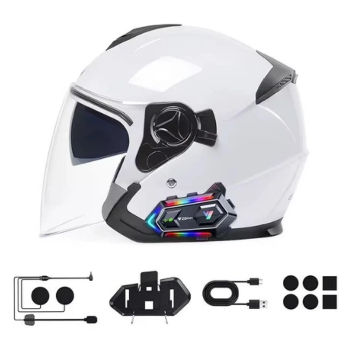 Bt5.3 Çipli Kask İçi Bluetooth Kulaklık 25 Saat Pil