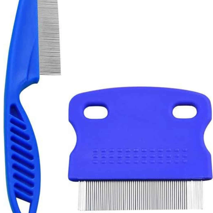 Tüy Fırçası Bit Tarağı Seti Evcil Hayvan Tüy Toplayıcı Bit Pire Önleyici Tarak