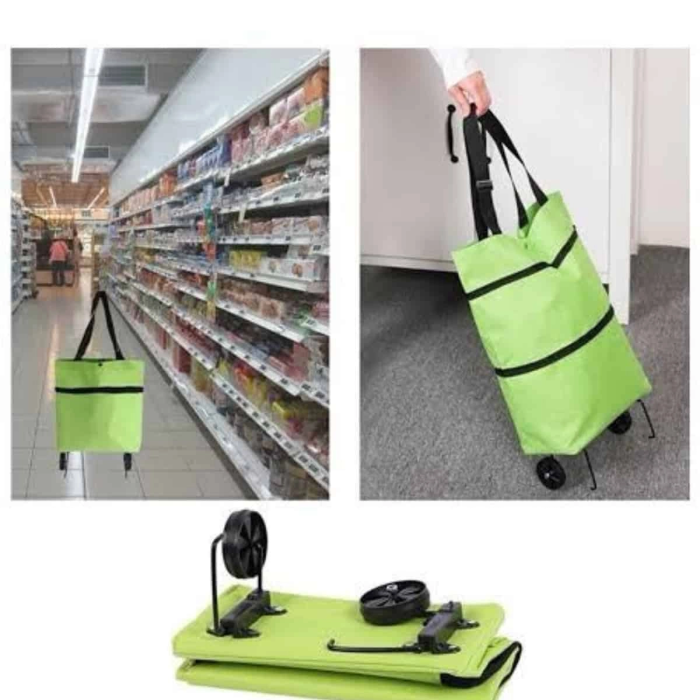 Alışveriş Çantası Katlanabilir Pazar Arabası Tekerlekli Pazar Arabası Katlanabilir