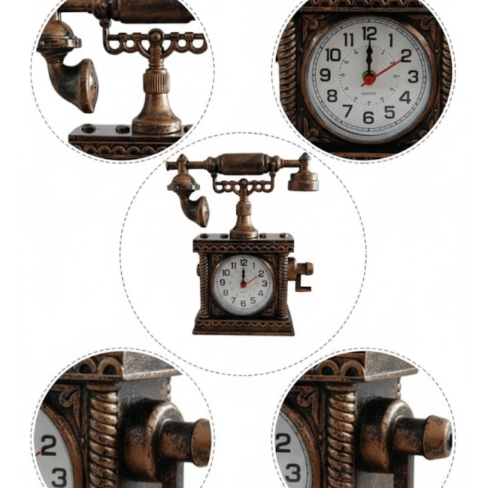 Minimal Tasarımlı Masa Saati Alarm Özellikli Şık Model