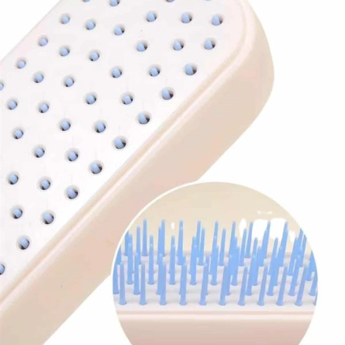 Kendini Temizleyen Tarak Fırça Geri Çekilebilir Evcil Hayvana Uygun Sıkı Dişli