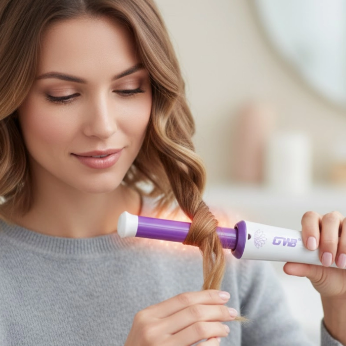 Kompakt Seyahat Tipi Saç Maşası – Parlak Ve Sağlıklı Bukleler