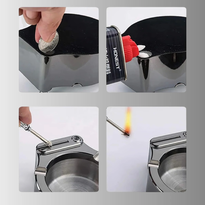 Benzinli Küllük Gri