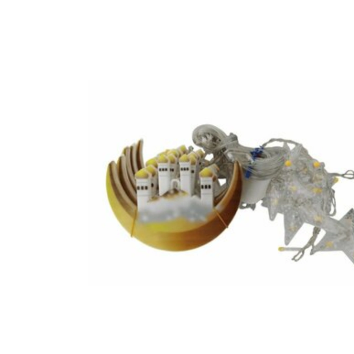 3 Metre Ramazan Led Saçak Işık Ev İçi Dekoratif Aydınlatma