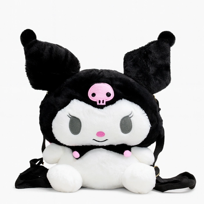 Sevimli Peluş Kuromi Sırt Çantası