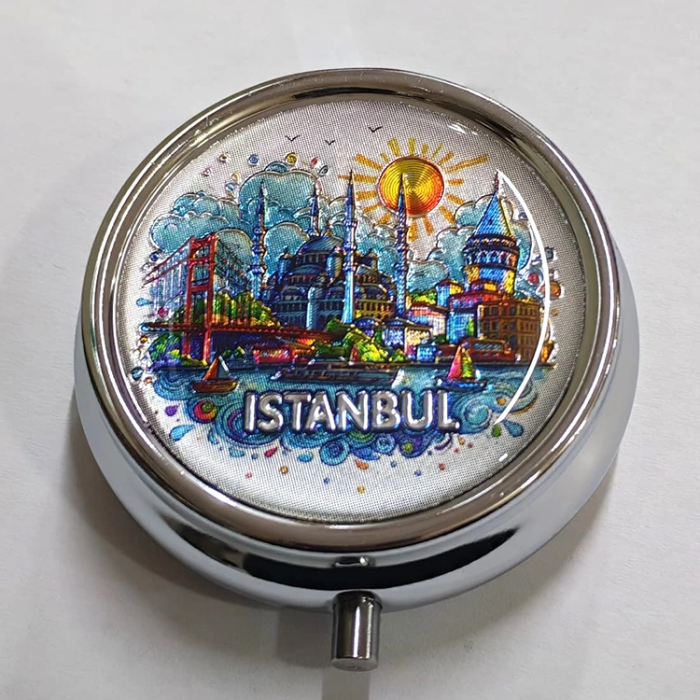İstanbul Temalı İlaç Kutusu - Model 2