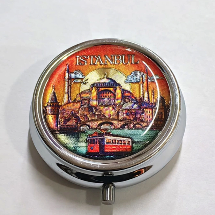 İstanbul Temalı İlaç Kutusu - Model 1