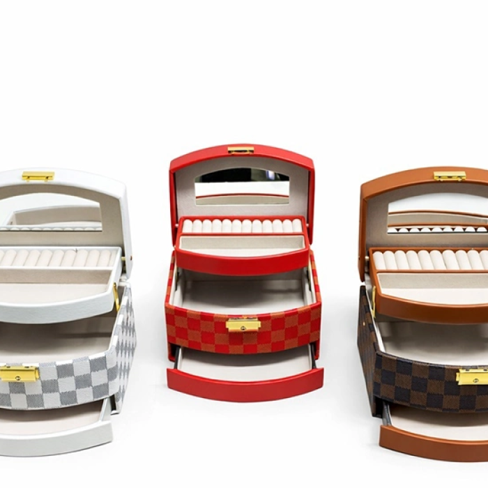 22x18 Cm Makyaj Ve Takı Kutusu