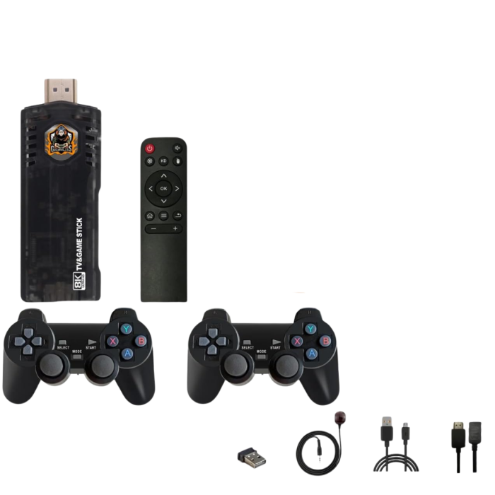 Kablosuz Retro Video Oyun Konsolu HDMI Bağlantılı 8K HDR Destekli