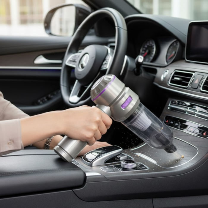 Kablosuz Vakum Süpürge 3 Kademeli Güç Ayarı