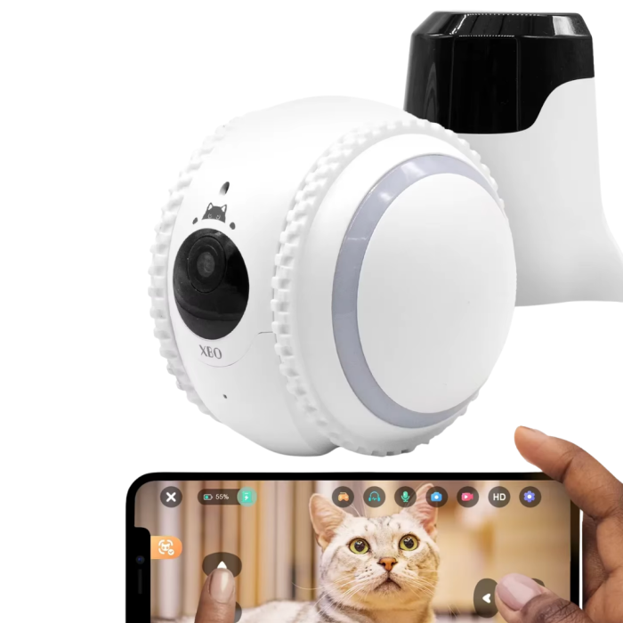 Akıllı Mobil Kontrollü Takip Kamerası WiFi Destekli Bulut Kayıtlı