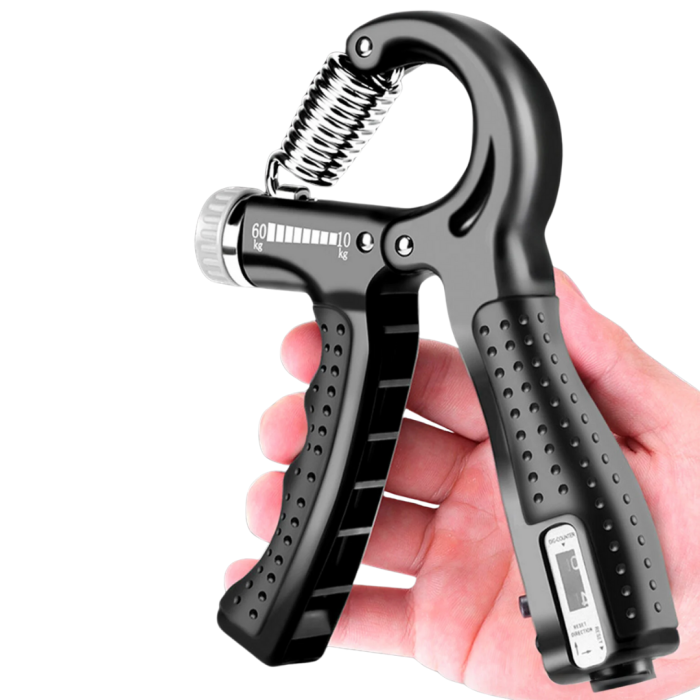 Ayarlanabilir El Yayı Sayaçlı Paslanmaz Çelik 5–60 Kg Direnç