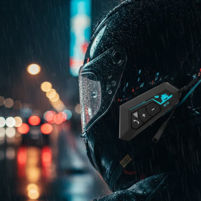 Evrensel Kask Uyumlu Bluetooth Intercom Kulaklık