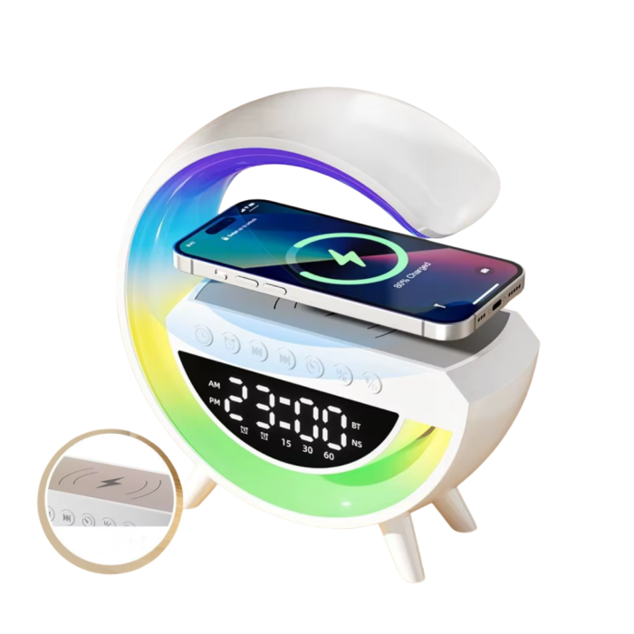 Kablosuz Bluetooth Hoparlör RGB Aydınlatmalı Çoklu Medya Destekli