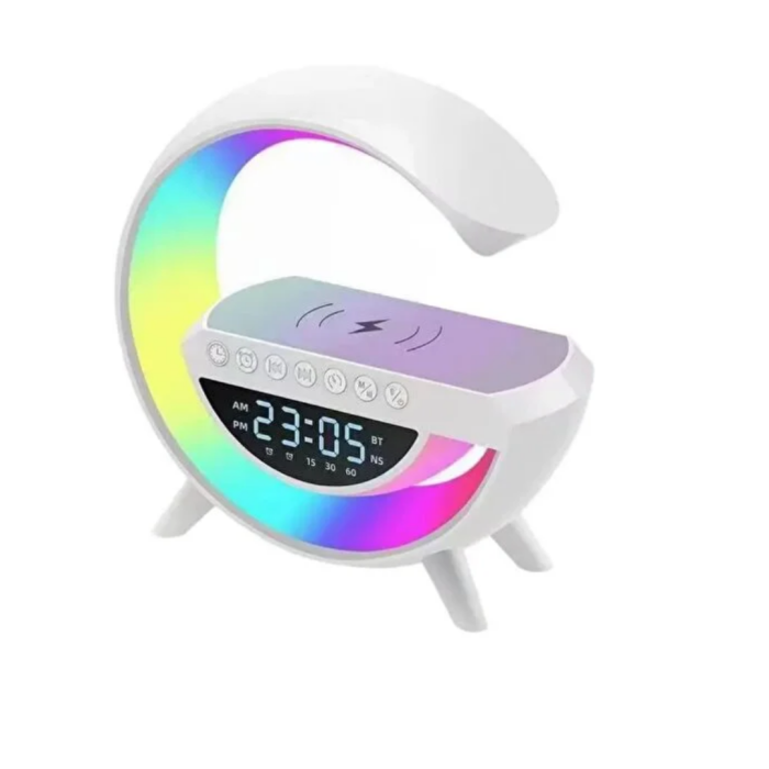 RGB Işıklı Kablosuz Hoparlör Bluetooth USB FM TF Kart Destekli