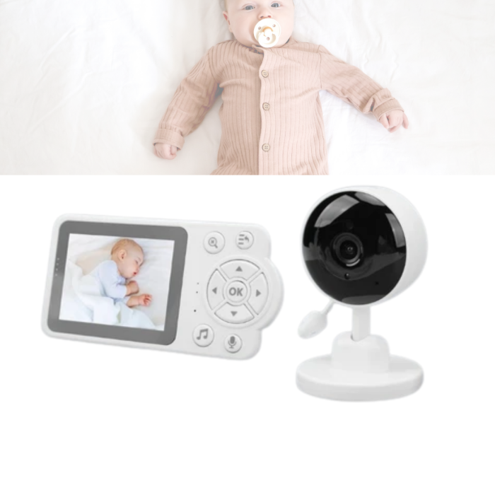 FHSS Teknolojili Güvenli Bebek Monitörü Net Görüntü