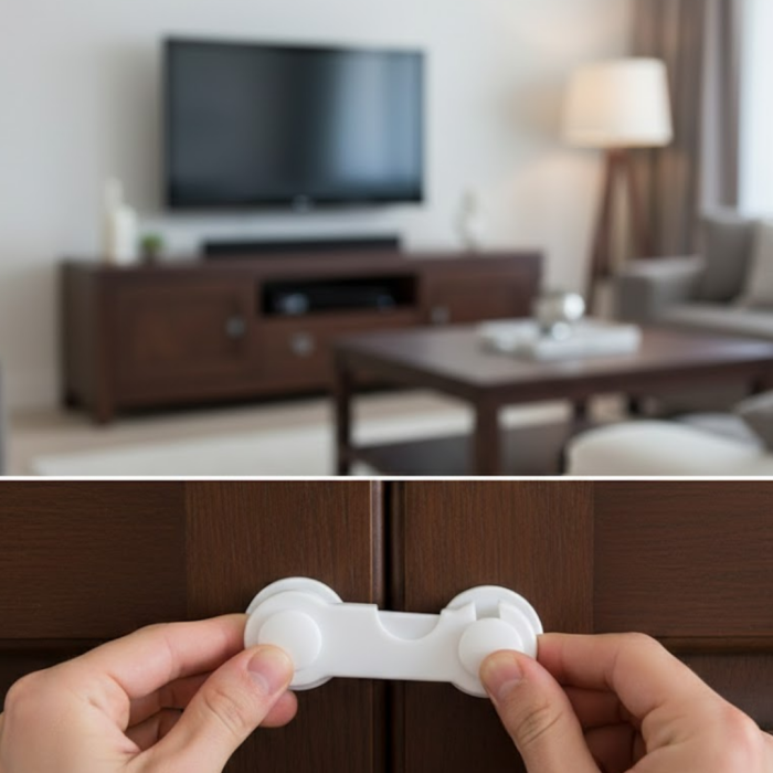 ÇOCUK GÜVENLİK KİLİDİ 4 ADET