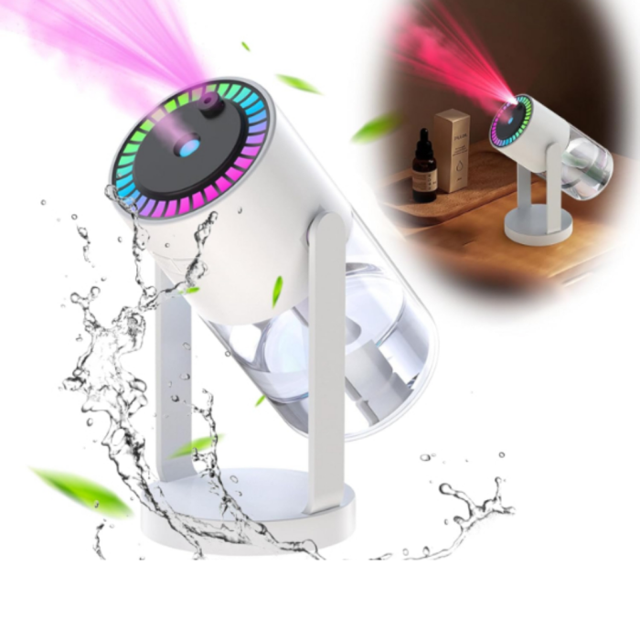 Yıldızlı Projektör Hava Nemlendirici Ultrasonik Buhar ve RGB Işık