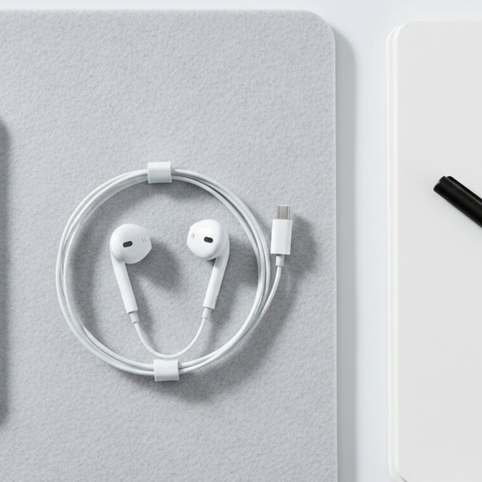 Kablolu Type C Kulak İçi Kulaklık Kristal Netliğinde Ses Kalitesi