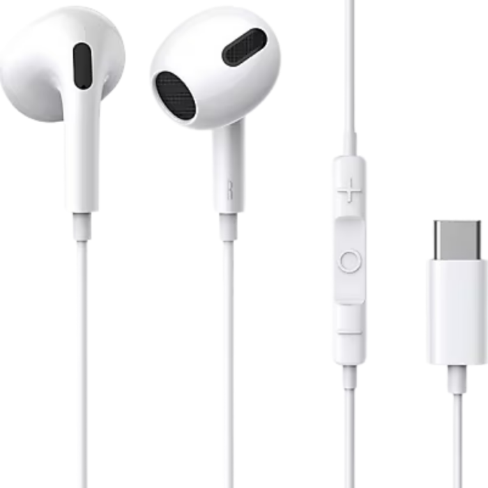 Type C Kablolu Mikrofonlu Kulaklık Mega Bass Özellikli