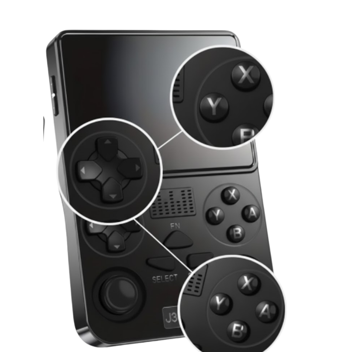 Wi-Fi Özellikli Taşınabilir Retro Oyun Konsolu Analog Joystickli