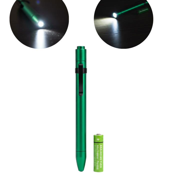 Güçlü Işık Veren LED Kalem Fener Ev ve İş Kullanımına Uygun