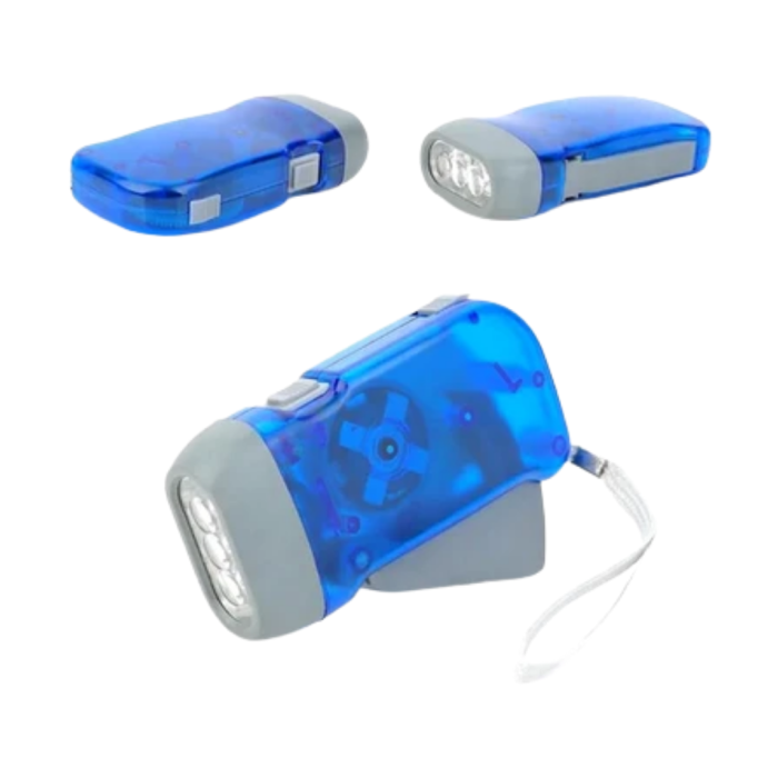 Kendiliğinden Şarjlı El Feneri Pilsiz Manuel Şarjlı Güçlü Işık