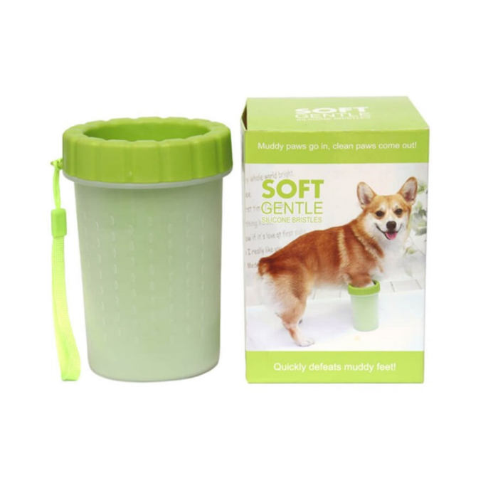 Köpek Pati Temizleyici Yıkama Kabı Halı ve Zemin Koruyucu