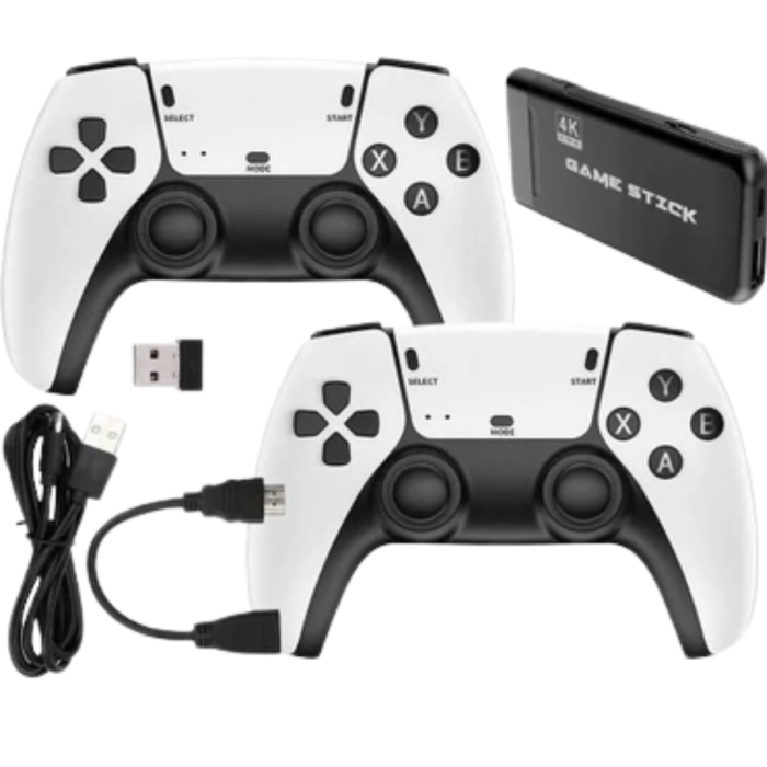 Retro Atari ve Konsol Oyunları Destekli 4K Game Stick