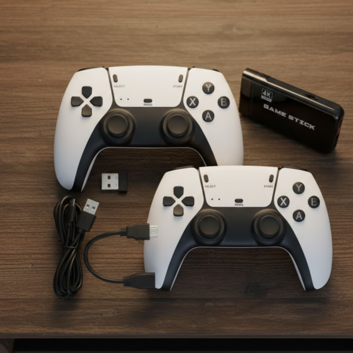 20600 Oyunlu Retro Oyun Konsolu Kablosuz Joystick